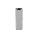 Llave Vaso 1/4" Hexagonal Larga 11 mm Acero Cromo Vanadio