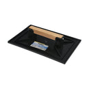 Talocha Plástica 27x18 cm Mango Madera Negra Profesional