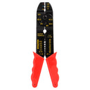 Alicates Crimpar Terminales 195 mm con Pelacables WOLFPACK