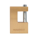 Candado Cuadrado Latón Persiana 70 mm - Alta Seguridad Profesional