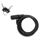 Cable Antirrobo Bicicleta Espiral 8mm x 150cm con Llave - WOLFPACK