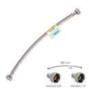 Latiguillo Flexible Acero Inoxidable 3/8" - 1/2" 300mm Oryx