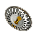 Tapón Válvula Cesta Fregadero Inoxidable Click Clack Ø 8 cm