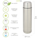 Termo Oryx 1L Acero Inoxidable Antigoteo Doble Pared