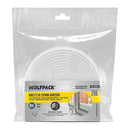Burlete Espuma 8m x 6mm x 10mm Wolfpack Línea Profesional