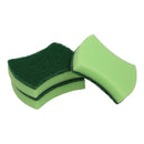 Estropajo Verde con Esponja Pack 3 Unidades - Limpieza Profesional
