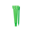 Pluviómetro Plástico Verde 350 ml con Piqueta - Medidor de Precipitaciones