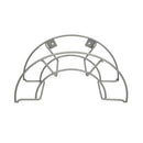 Soporte Manguera Pared Metalico 1/2 Luna Gris WOLFPACK