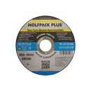 Disco Corte Abrasivo Acero Inoxidable Ø115 x 22,2 mm - WOLFPACK Profesional