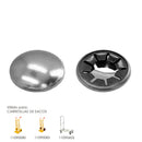Tapón Recambio Rueda Carretilla Sacos WOLFPACK - Pack 2 Unidades
