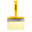 Brocha Profesional Techos 150x50 mm Cerda Blanca Mango Ergonomico