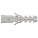 Tacos Nylon Tradicional Gris 14 mm - Pack 20 Piezas WOLFPACK