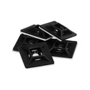Base Adhesiva Para Bridas 28x28 mm Negra - Pack 100 Unidades