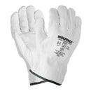 Guantes de Trabajo Piel Flor de Vacuno Talla 11 - WOLFPACK Profesional