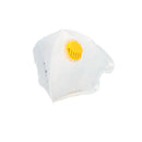 Mascarilla Respiratoria FFP2 con Válvula Plegable - Pack 20 Unidades