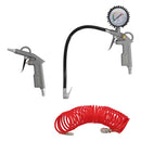 Kit Accesorios Compresor 3 Piezas con Enganche Rápido WOLFPACK