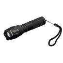 Linterna LED Aluminio 300 Lúmenes 5W con Zoom y 5 Modos