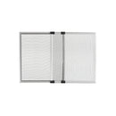 Marco Mosquitero Aluminio Extensible  50x 50/ 94 cm.