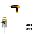 Llave Allen Con Bola Mango Bimaterial Soft Touch Forma T 2,5 mm. Acero Cromo Vanadio, Destornillador allen, llave hexagonal