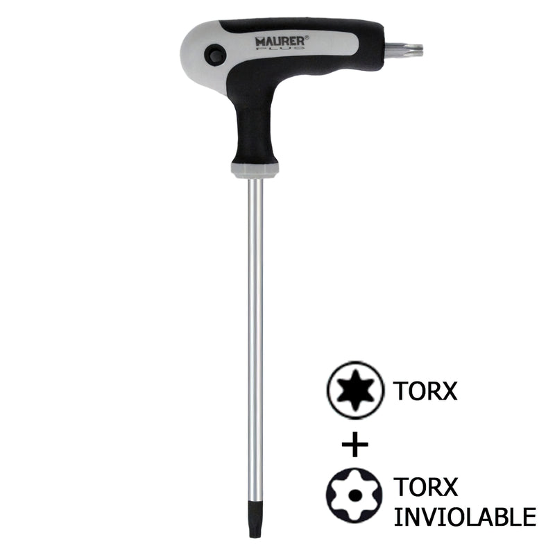 Llave Torx Maurer Con Mango T T07 Inviolable