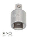 Adaptador Reductor  1/2 Hembra A 3/8 Macho Acero Cromo Vanadio, Aristas Redondas, Reductor Carraca,