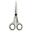 Tijeras Multiuso Acero Inoxidable 5,5 / 140 mm. Hojas Acero Inoxidable, Mango Comodo y Suave