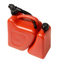 Bidon Gasolina Doble. Capacidad 5 + 2 Litros Homologado UN Con Canula