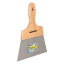 Espatula Techos Mango Madera Hoja Acero 90 x 160 mm. Espatula Yeso, Espatula Pintor, Espatula Masillas, Espatula Pladur, etc.