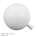 Boya Plastico 3/8 x  8,5 Ø cm. Rosca 3/16