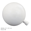 Boya plastico 1/2 x 11 Ø cm. rosca M6.