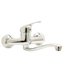 Monomando Fregadero Pared Horizontal. Con cartucho ceramico Ø 40 mm.