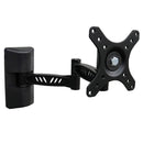 Soporte Tv Metalizado Articulado Negro 12 a 30  Maximo 30 Kg.