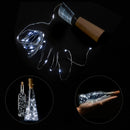 Luces Navidad Guirnalda Led con Tapon 20 Microled Blanco Frio IP20. A Pilas 3 LR44 (Si Incluidas)