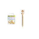 Tornillo Cabeza Plana Pozidriv Bicromatado 3,0x16 mm.  30 unidades