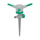 Aspersor Plástico 3 Brazos Con Pincho Con Regulador de Presión.