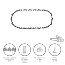 Cadena Motosierra 3/8 / 0.043 1,1 mm. / 44 Eslabones / 90 PX