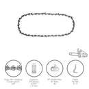 Cadena Motosierra 3/8 / 0.050 1,3 mm. / 40 Eslabones / 91 P
