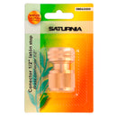 Conector Manguera Con Función STOP Fabricado en Laton  1/2 Hembra, Adaptador Grifo, Conector Grifo A Conector Rapido