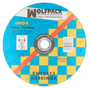 Disco Corte Abrasivo Para Acero Inoxidable 230x1,9x22,2 mm.