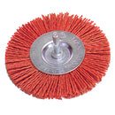 Cepillo Nylon Disco  100 mm. 1/4.