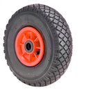 Rueda Carretilla Sacos Neumática llanta plástico 20 mm.