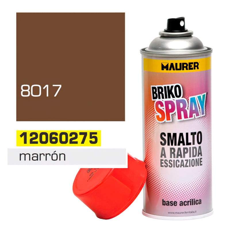 Spray Pintura Marron Chocolate 400 ml.