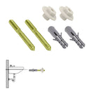 Kit Sanitario Fijacion Lavabo  10x110 mm. (2 Piezas)