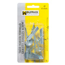 Taco Vuelco Tornillo M 6     (2 Piezas)