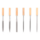 Juego Limas Hierro Pequeñas Surtido 6 Piezas